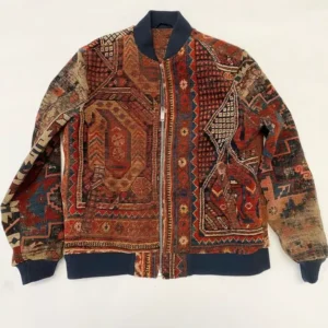 Etnik Motif Desenli Ceket